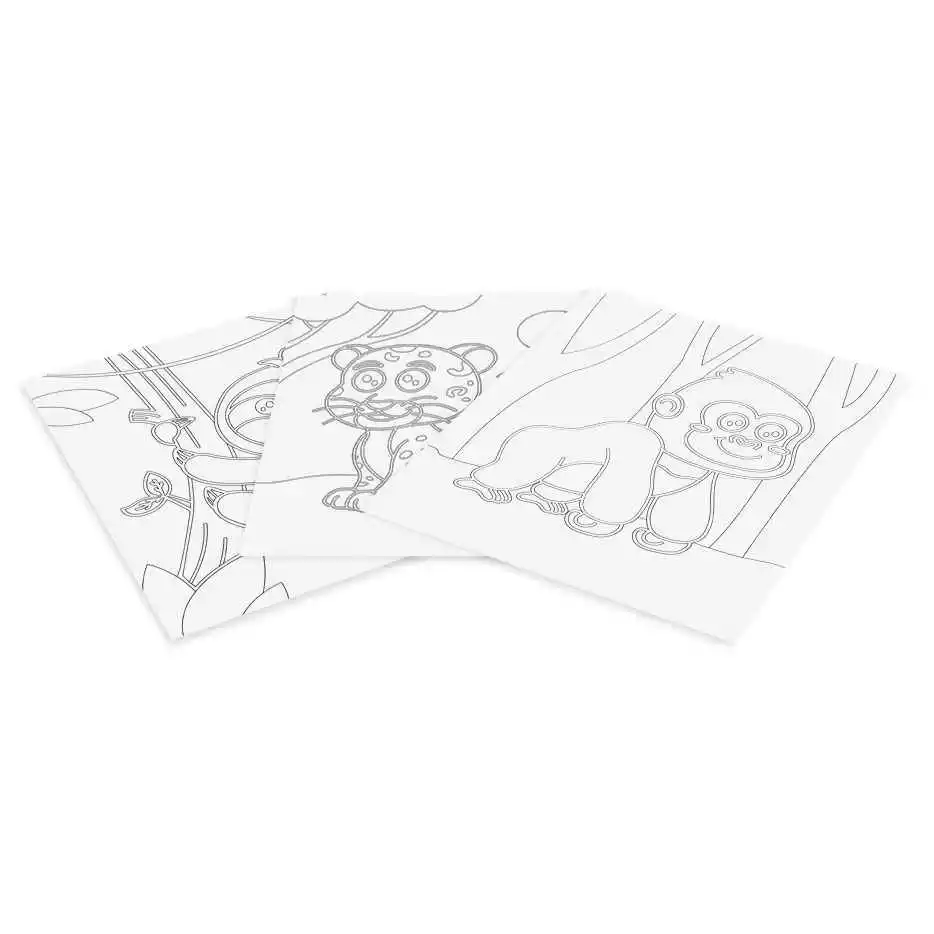 Kit para pintar con arena de colores Animals ¡Pinta y diviértete! Nuestro kit de arena de colores incluye todo lo necesario para crear hermosos diseños de animales acuáticos. ¡Inspira tu creatividad!