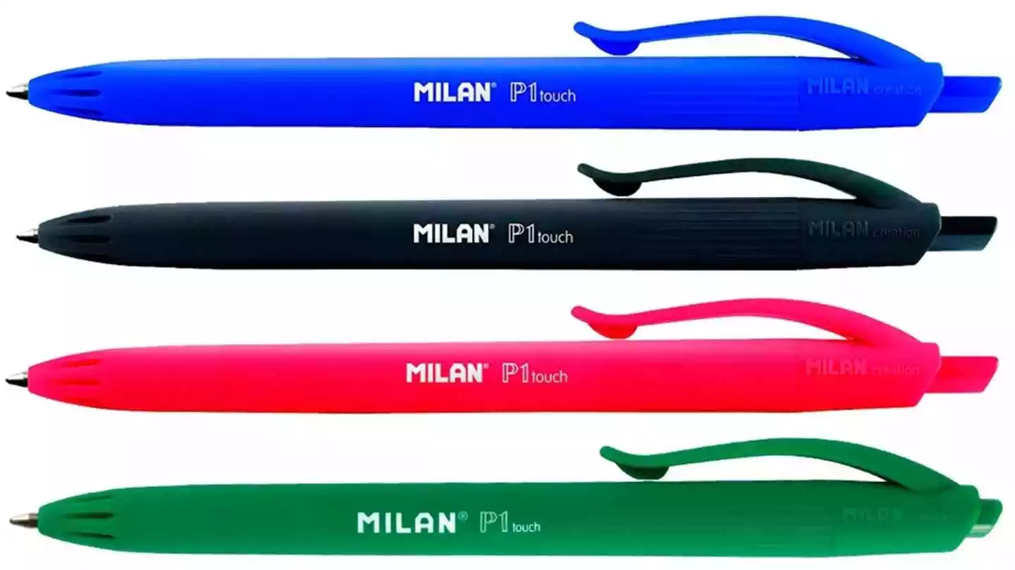 Bolígrafo Milan retractil trazo 0.4mm El bolígrafo Milan P1 retráctil de 1 mm combina diseño y funcionalidad. Su punta touch garantiza una escritura suave y precisa. ¡Hazlo tuyo!
