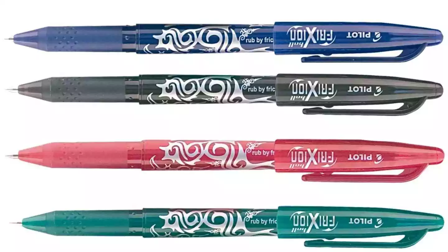 Bolígrafo borrable Pilot Frixion Con el Bolígrafo Pilot Frixion Borrable, disfruta de la escritura precisa y la posibilidad de corregir errores. Ideal para cualquier ocasión.