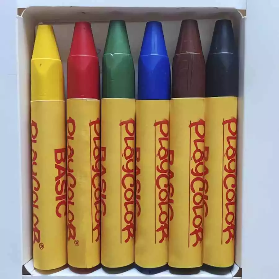 Pastel al óleo PLAYCOLOR TRI BASIC 6 unidades Fomenta la creatividad de tus hijos con nuestra barra óleo suave. Colores brillantes, lavables y aptos para papel, cartón y más. ¡Deja volar su imaginación!