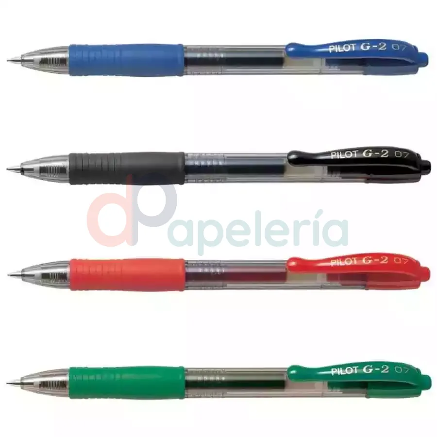 Boligrafo tinta gel Pilot G-2 - trazo 0.4mm