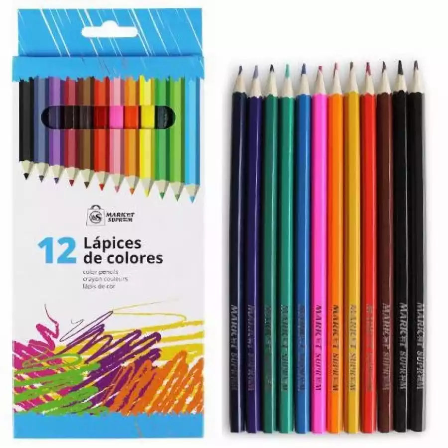 Lápices de colores de madera - Mod. Básico