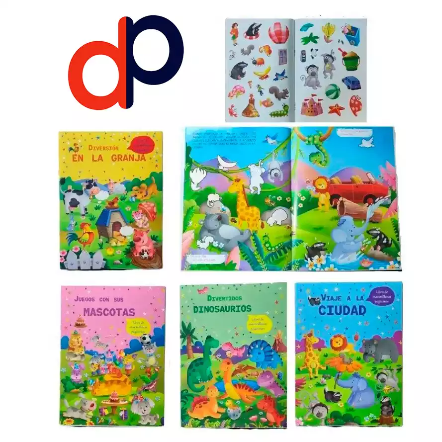 Juega con Pegatinas "Maravillosas Pegatinas"