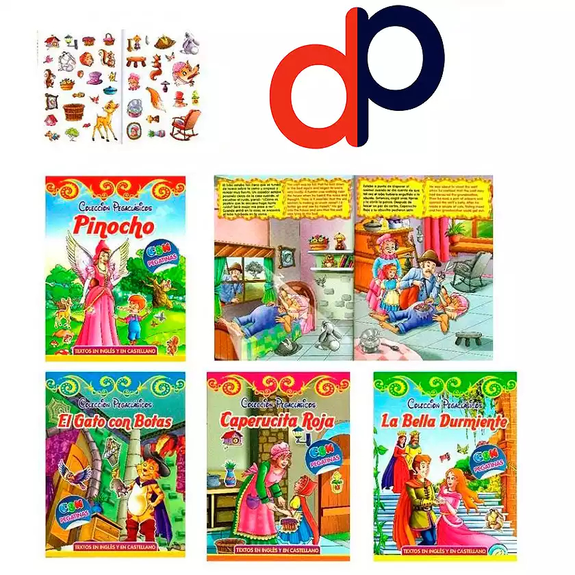 [8429829000060] Juega con Pegatinas "Pega Clásicos"