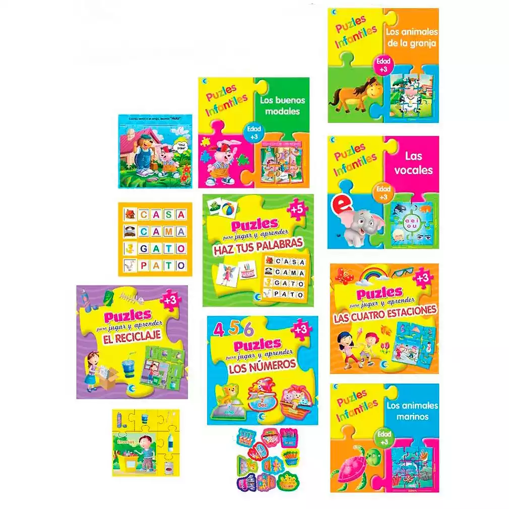 [8429829605401] Puzles infantiles peque