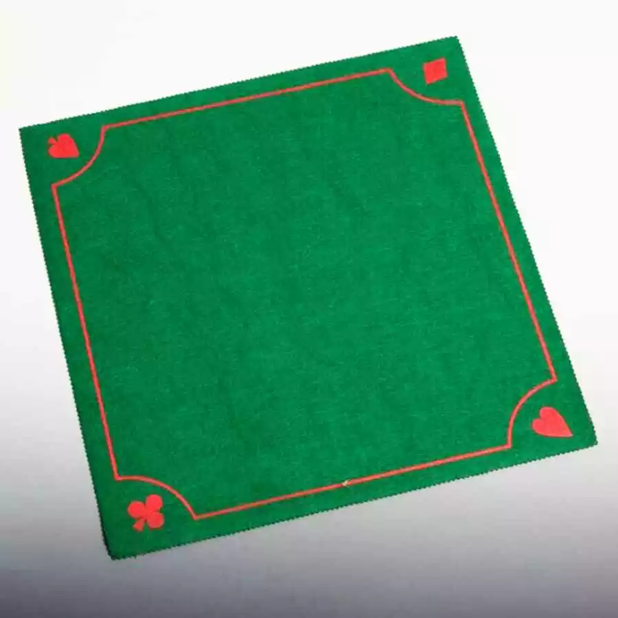 Tapete para jugar a las cartas