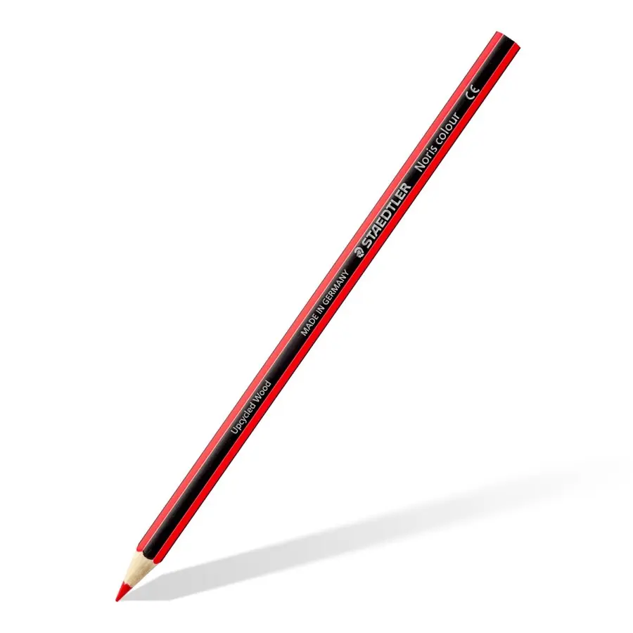 [4007817185438] Lápiz de color rojo Noris Staedtler