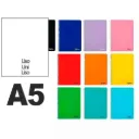 Cuaderno espiral - Liso - Tapa Blanda - 80h/75gr