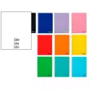Cuaderno espiral Liso Tapa Blanda