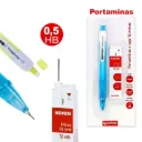 Portaminas con caja de minas 0,5mm