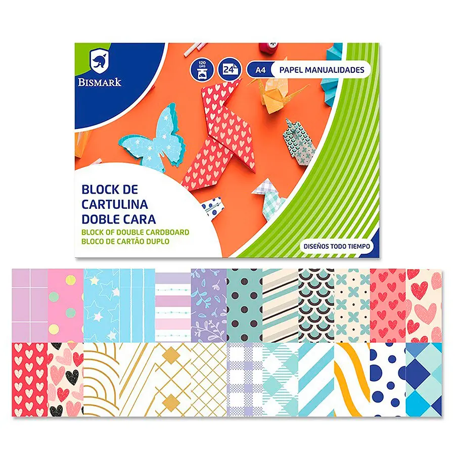 [8430173327680] 24 cartulinas impresas a doble cara A4