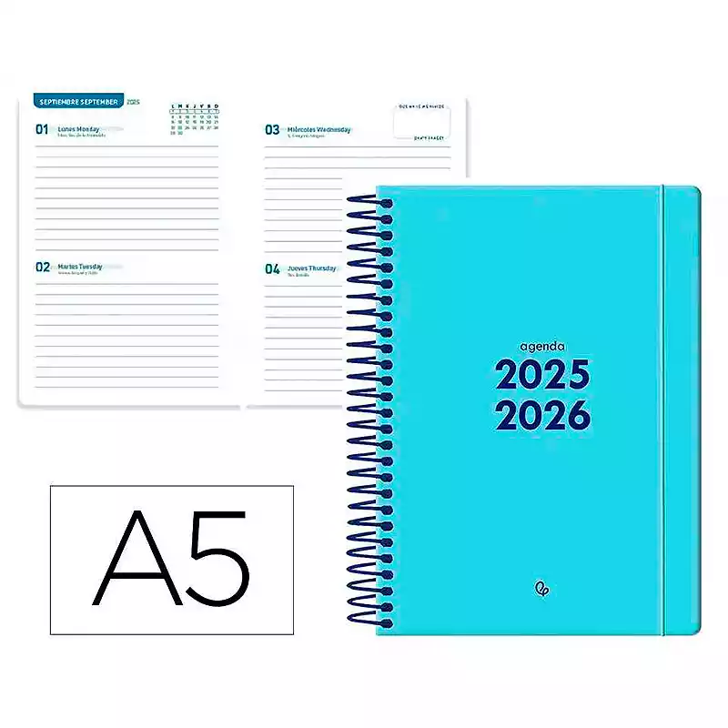 [8423473120129] Agenda escolar 25/26 - A5 - 2 Días Página
