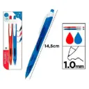 2 Bolígrafos Azul/ Rojo – Punta 1.0 mm