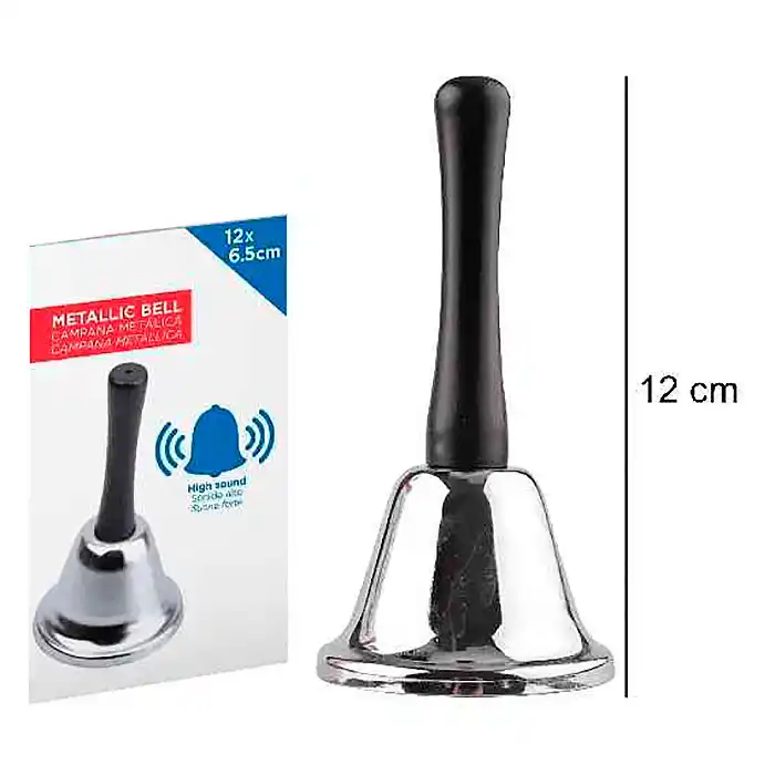 [8435250928859] Campanilla Metálica – Sonido Claro y durabilidad