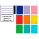 Cuaderno espiral - Rayado Horizontal - Tapa Blanda - 80h/75gr