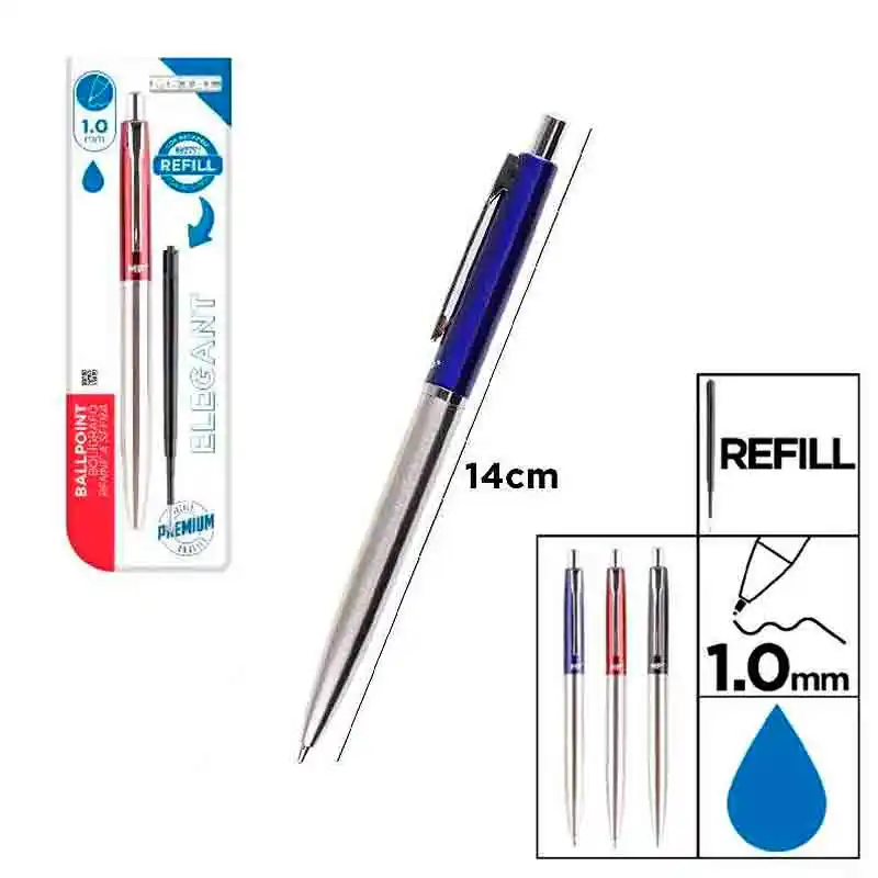 Bolígrafo metálico