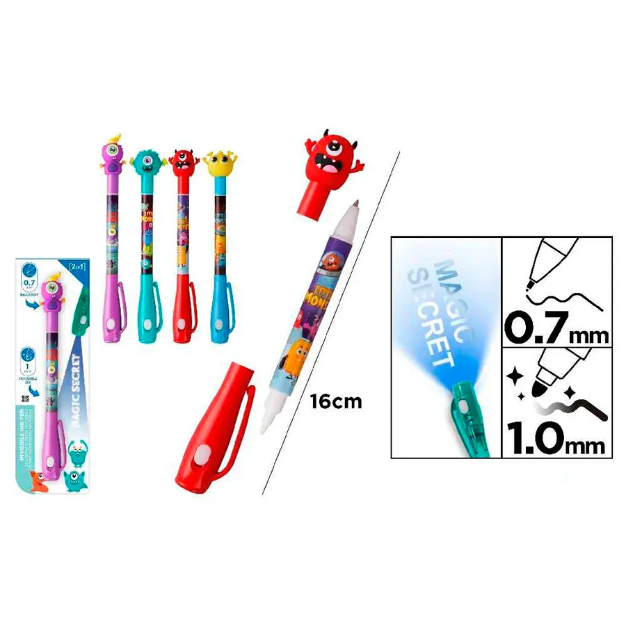 Bolígrafo de Tinta Invisible Mágico Secreto