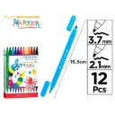 12 Rotuladores Doble Punta