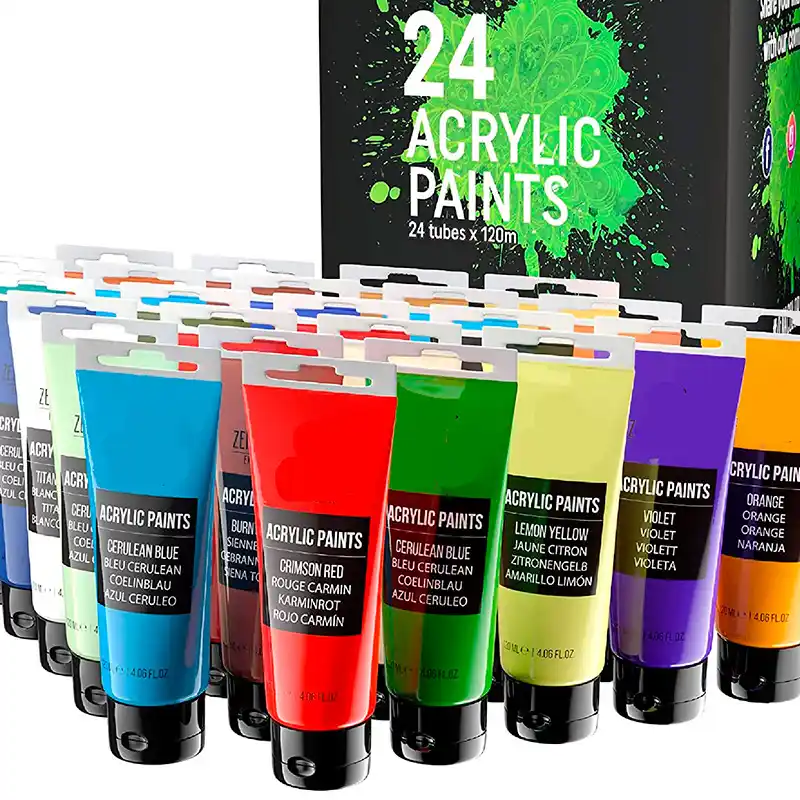 Pintura Acrílica - Bote 75ml. (Seleccione un color)
