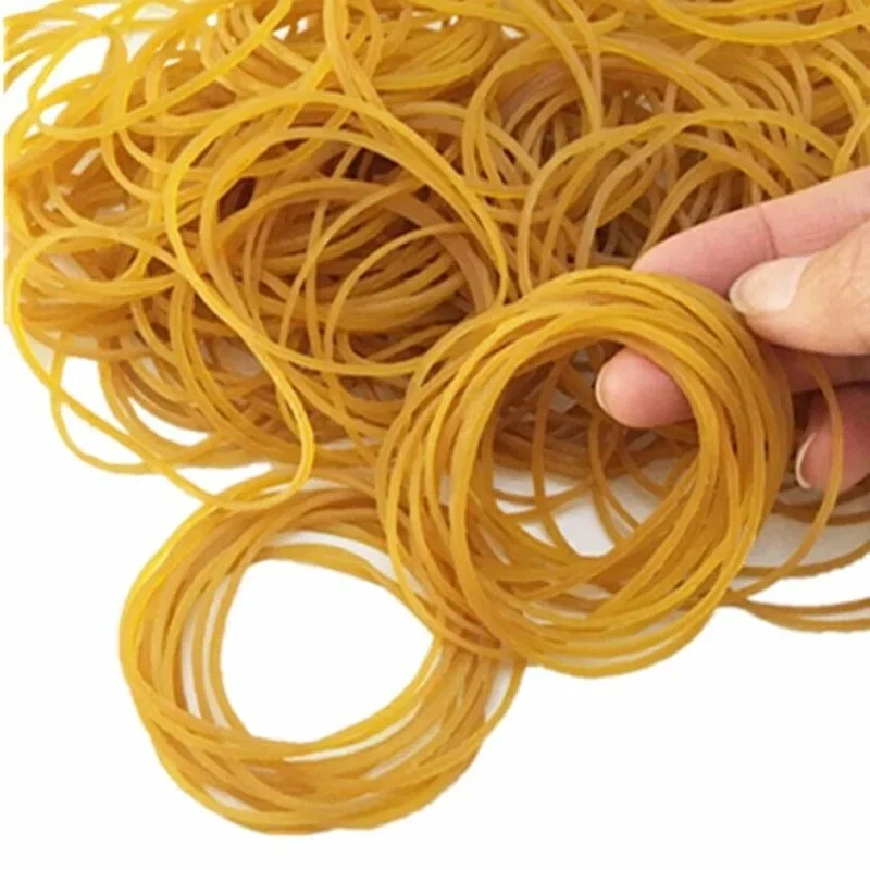 Gomas elásticas de caucho - Bolsa 100 gm. (Seleccione un tamaño)