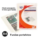 10 Fundas para album de fotos de 4 anillas