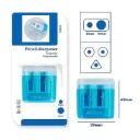 Sacapuntas Doble con Depósito y Tapa