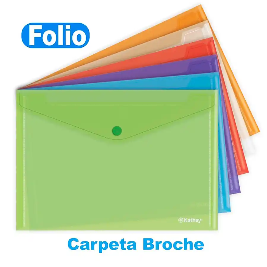 Dossier Folio Translucido colores