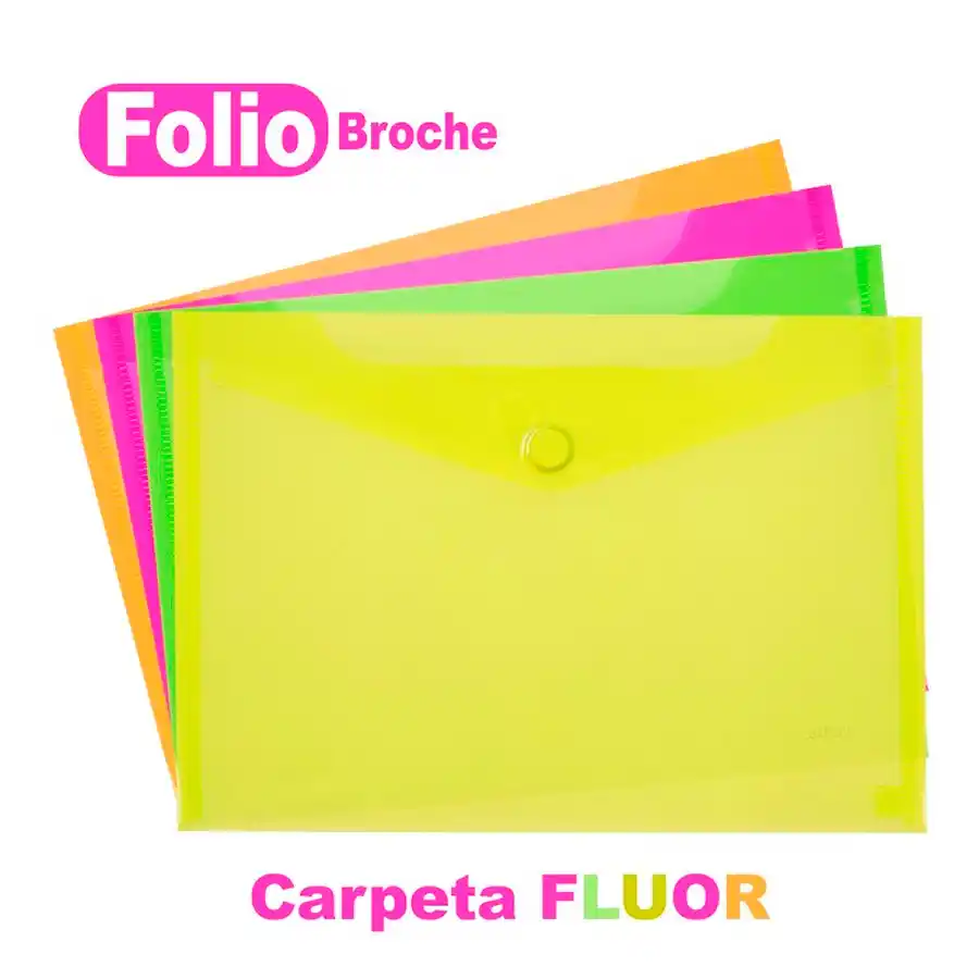 Dossier Folio colores fluor