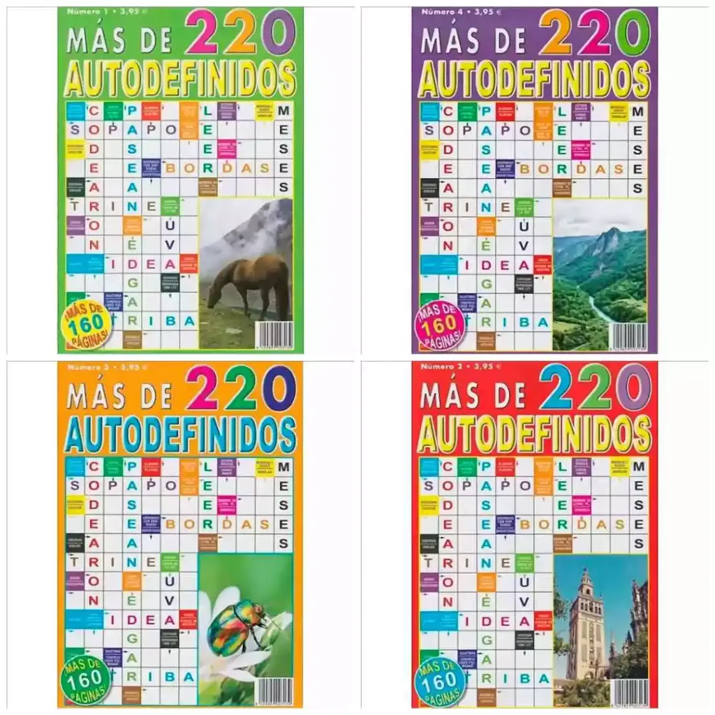 [8429829003122] 220 Autodefinidos - Cuaderno A5