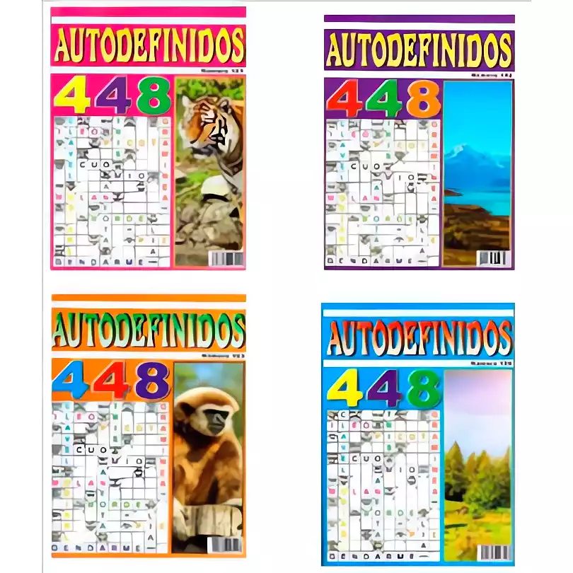 [8429829003207] 448 Autodefinidos - Cuaderno A5