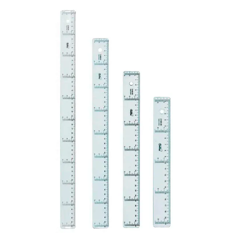 Regla escolar de alta resistencia