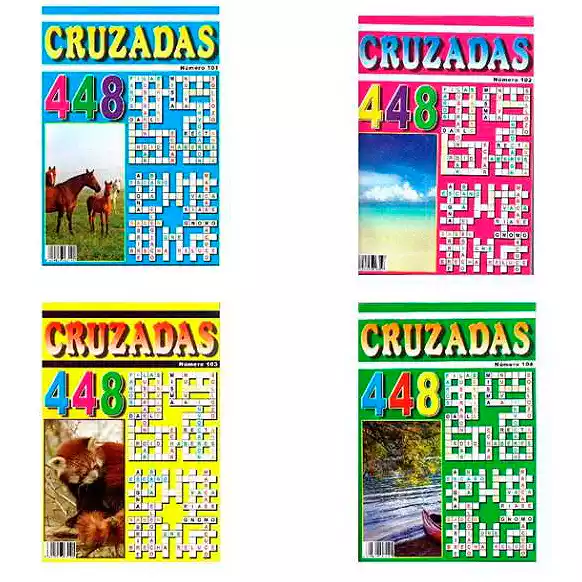 Pasatiempos Cruzadas +448