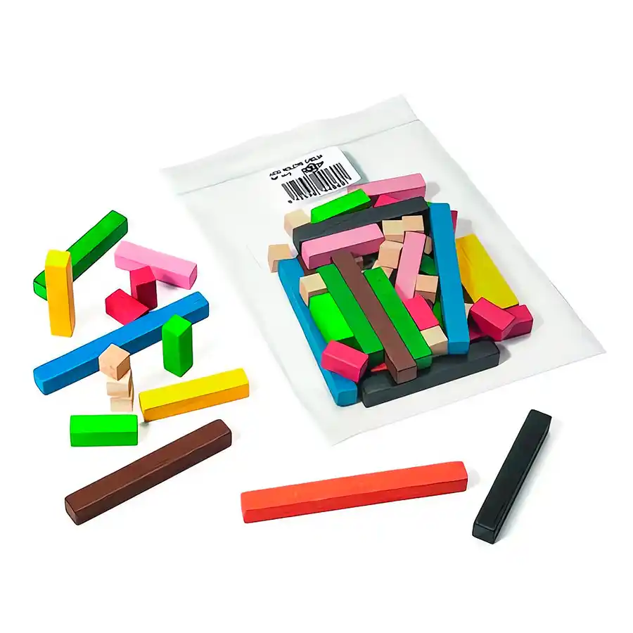 Regletas Cuisenaire de madera