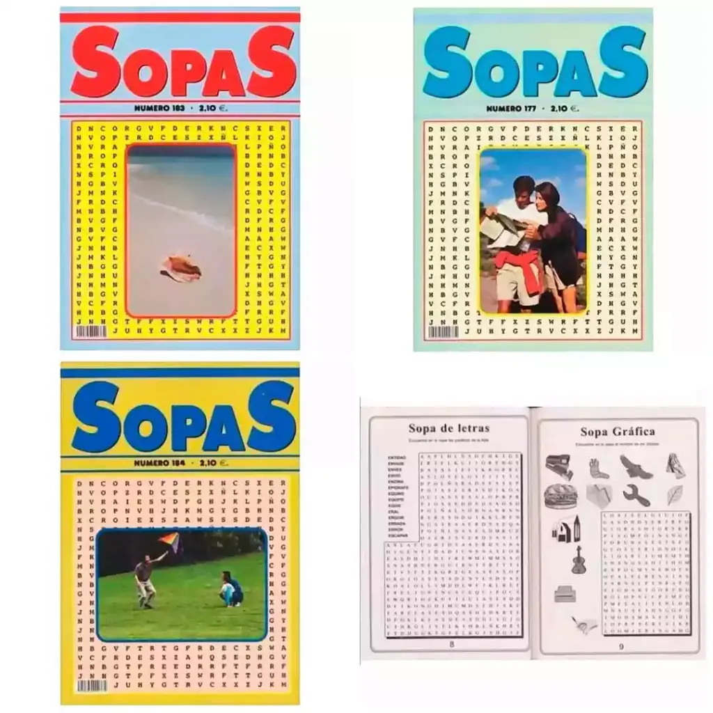 [8429829000374] 50 Sopas de Letras - Cuaderno A4
