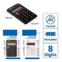 Calculadora pequeña de bolsillo