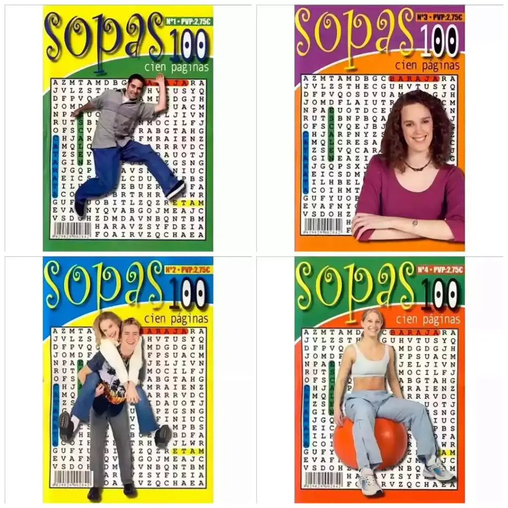 [8429829002842] 100 Sopas de Letras - Cuaderno A5