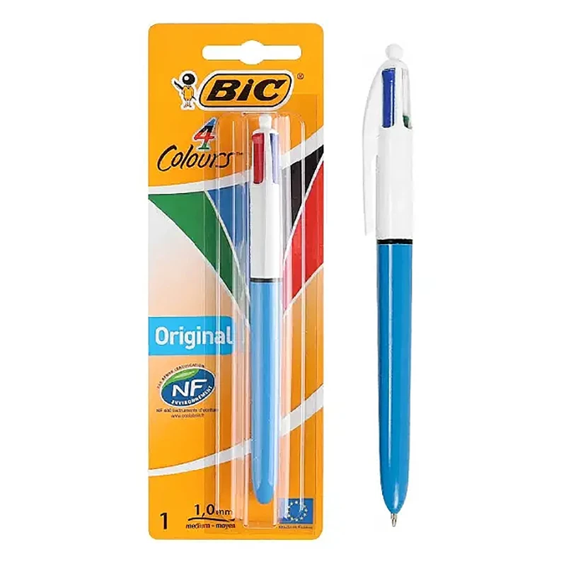 Bolígrafo 4 colores Bic