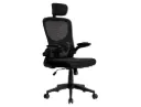 Silla Oficina ergonómica de malla con base de nylon y ruedas premium. Mod. Palermo