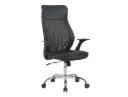 Silla Dirección de malla y símil piel con ruedas premium. Mod. Bergamo