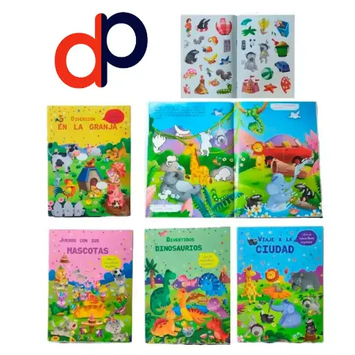 Juega con Pegatinas "Maravillosas Pegatinas"