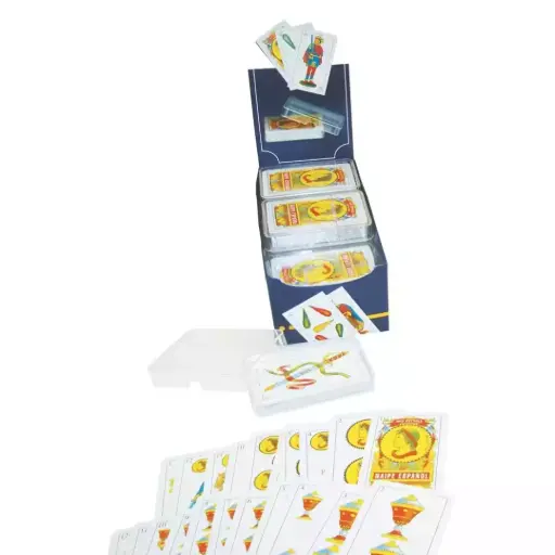 Baraja española con caja 40 cartas.