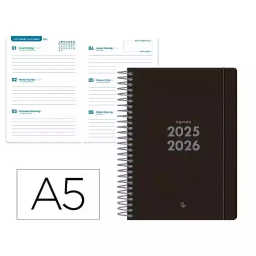 [8423473120013] Agenda escolar 25/26 - A5 - Semana Vista