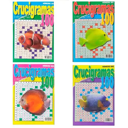[8429829003238] Pasatiempos Crucigramas 100 pag.
