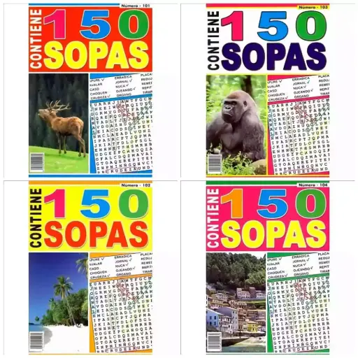[8429829002996] Pasatiempos Sopas de Letras +150